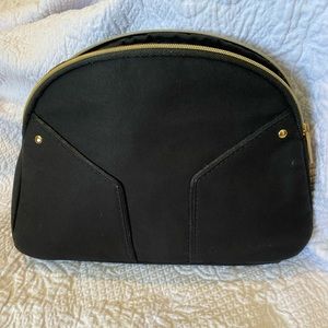 YvesSaintLaurent makeup bag black pouch